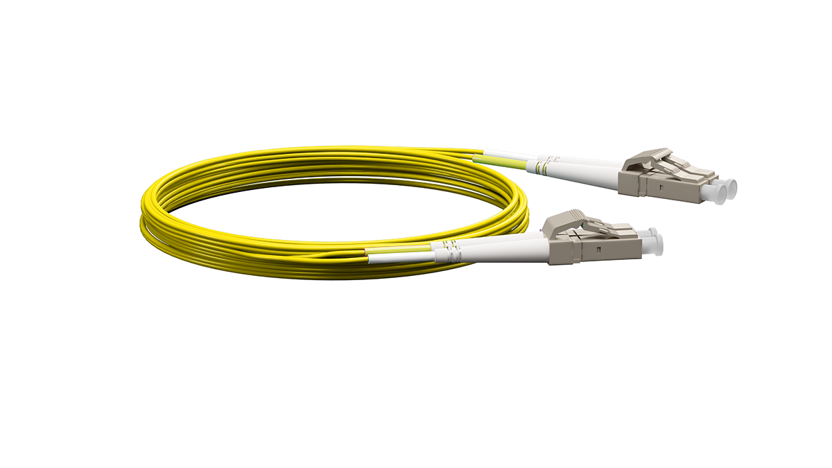 UCL PCO-D2-LCLC-U-OS2-10M-LSZH-YL Патч-корд волоконно-оптический (шнур) SM 9/125 (OS2), LC/UPC-LC/UPC, 2.0 мм, duplex, LSZH, 10 м, желтый, Uncomline
