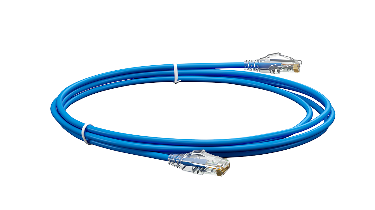 UCL PCС-UU5E-20M-LSZH-BL Патч-корд U/UTP, Cat.5e (50 µ″) (100% Fluke Component Tested), LSZH, 20 м, синий, Uncomline