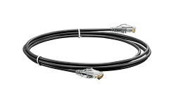 UCL PCС-UU5E-20M-LSZH-BK Патч-корд U/UTP, Cat.5e (50 µ″) (100% Fluke Component Tested), LSZH, 20 м, черный, Uncomline