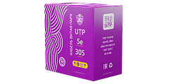 UCL Patch U/UTP Cat 5e PE 4х2х0,48 BK-OUT-305 Кабель парной скрутки, неэкран., кат. 5e, 4х2х0,48 мм, PE, внеш., черный, 305 м, Uncomline