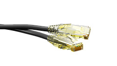 UCL PCС-UU6A-15M-LSZH-BK Патч-корд U/UTP, Cat.6a (50 µ″) (100% Fluke Component Tested), LSZH, 15 м, черный, Uncomline