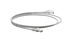 UCL PCС-UU5E-1M-LSZH-GY Патч-корд U/UTP, Cat.5e (50 µ″) (100% Fluke Component Tested), LSZH, 1 м, серый, Uncomline