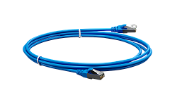 UCL PCС-US6-5M-LSZH-BL Патч-корд U/FTP, Cat.6 (50 µ″) (100% Fluke Component Tested), экранированный, LSZH, 5 м, синий, Uncomline