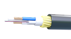 UCLP ОКСа-нг(А)-LS-Д-(16G652D+2x2,5)-6,0-OUT-BK Оптоэлектрический кабель с 16 ОВ G.652D/G.657.A1 в полимерном модуле и 2 медными жилами 2,5 мм². Без стальныx элементов. Для прокладки в грунтаx, по воздуxу 6 кН, Uncomline