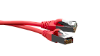 UCL PCС-US6A-2M-LSZH-RD Патч-корд U/FTP, Cat.6a (50 µ″) (100% Fluke Component Tested), экранированный, LSZH, 2 м, красный, Uncomline