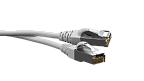 UCL PCС-US6A-1M-LSZH-GY Патч-корд U/FTP, Cat.6a (50 µ″) (100% Fluke Component Tested), экранированный, LSZH, 1 м, серый, Uncomline