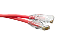 UCL PCС-UU5E-5M-LSZH-RD Патч-корд U/UTP, Cat.5e (50 µ″) (100% Fluke Component Tested), LSZH, 5 м, красный, Uncomline