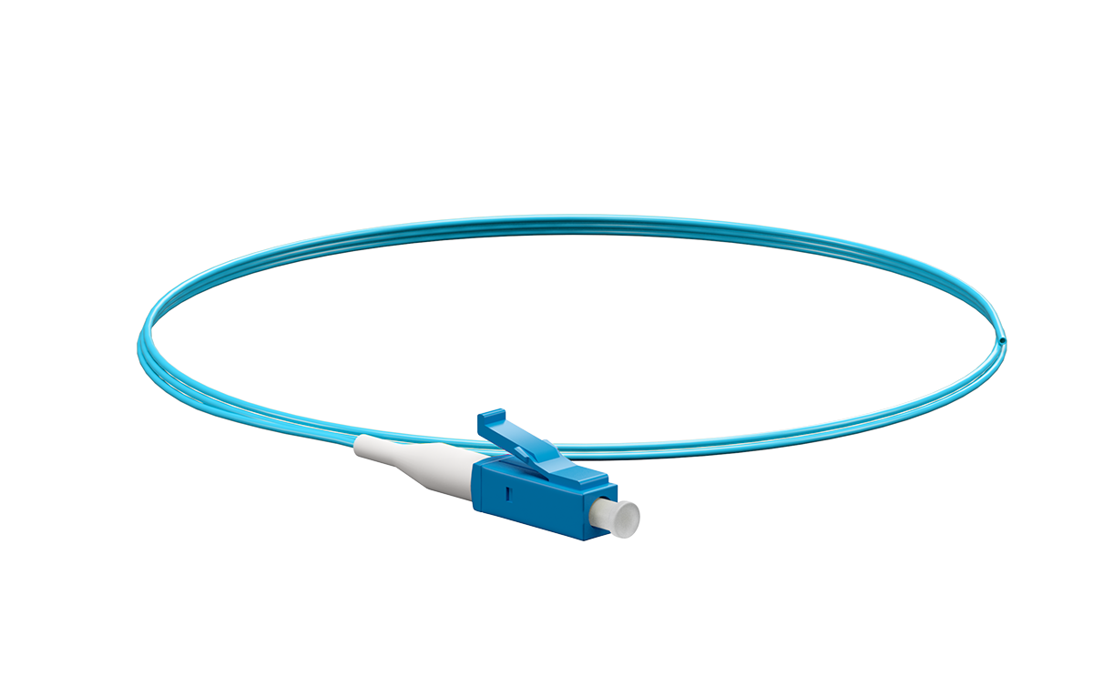 UCL PTO-B9-LC-OM3-1M-LSZH-AQ Пигтейл волоконно-оптический MM 50/125(OM3), LC, 1 м, LSZH, Uncomline